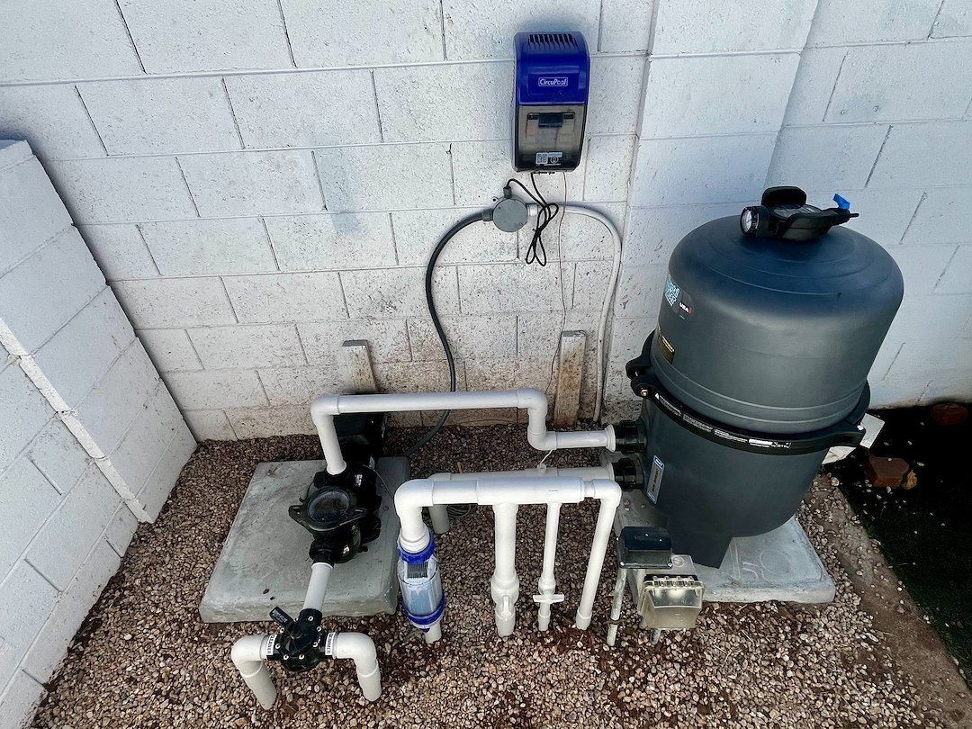 Chandler pool equipment installation winter 2026