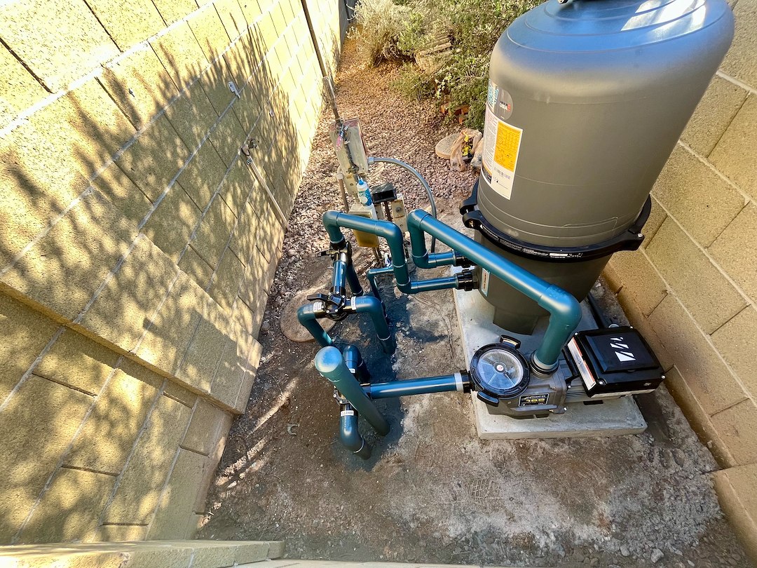 Pool equipment installation Gilbert Arizona
