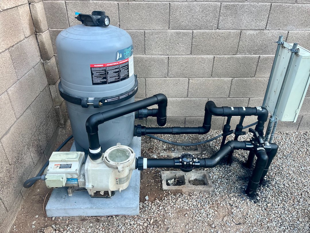 Pool repair in Gilbert Arizona 1